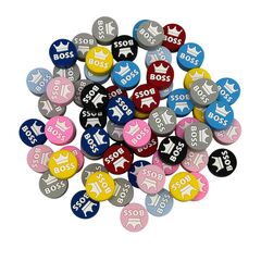 BOSS шайба намистина силіконова, 20 мм, Варіація: BOSS, Колір: Головний