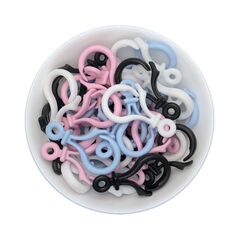 Карабин пластиковый, 51 мм, Цвет: главный