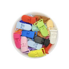 Кліпса пластикова, 42 мм, Колір: Головний