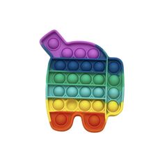 ПОП ИТ игрушка силиконовая слоненок, 14 см, Цвет: главный