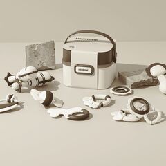 Набір іграшок, брязкалець та прорізувачів HEORSHE в контейнері Tiny Rattle Set, Колір: Головний