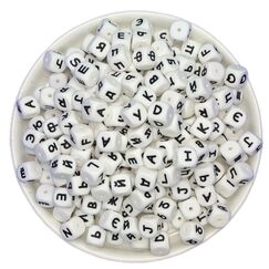 Літера намистина силіконова, 12 мм, Варіація: Головний, Колір: Головний