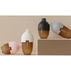 Пляшечка антиколікова силіконова HEORSHE, 240 мл, Колір: Головний