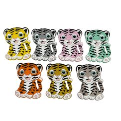 Тигреня гризунець силіконовий, 89 мм, Колір: Головний