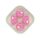 I love MOM&DAD сердце бусина силиконовая, 25 мм, Вариация: I love MOM&DAD, Цвет: розовый