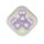 Енотик бусина силиконовая, 32 мм, Цвет: лавандовый