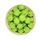 Икосаэдр бусина силиконовая, 14 мм, Цвет: зелёный