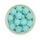 Ікосаедр намистина силіконова, 17 мм, Колір: тіффані