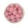 Ікосаедр намистина силіконова, 17 мм, Колір: рум'янець