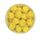 Гексагон бусина силиконовая, 17 мм, Цвет: желтый