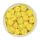 Гексагон бусина силиконовая, 14 мм, Цвет: желтый