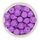 Гексагон бусина силиконовая, 14 мм, Цвет: сиреневый