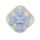 Бабочка бусина силиконовая, 30 мм, Цвет: беби блу