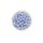 Сфера бусина силиконовая, 12 мм, Цвет: беби блу