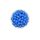 Сфера бусина силиконовая, 12 мм, Цвет: синий