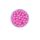 Сфера бусина силиконовая, 12 мм, Цвет: розовый