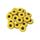 Ромашка S намистина силіконова, 20 мм, Колір: жовтий