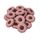 Ромашка L намистина силіконова, 30 мм, Колір: рум'янець