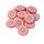 Ромашка L намистина силіконова, 30 мм, Колір: рожевий кварц