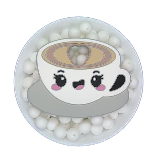 Чашка гризунець силіконовий, 90 мм, Колір: сірий