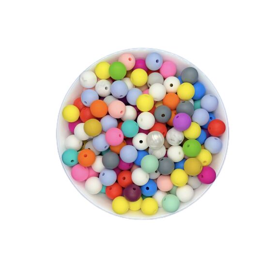 Сфера бусина силиконовая, 12 мм, Цвет: главный