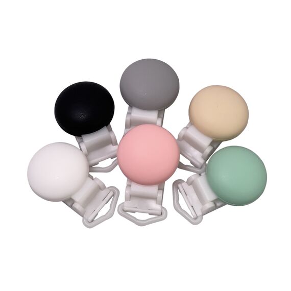 Кліпса кругла силіконова, 50 мм, Колір: Головний