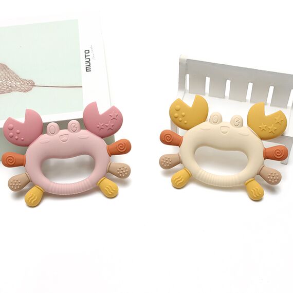 Краб прорізувач силіконовий, 11 см, Колір: Головний