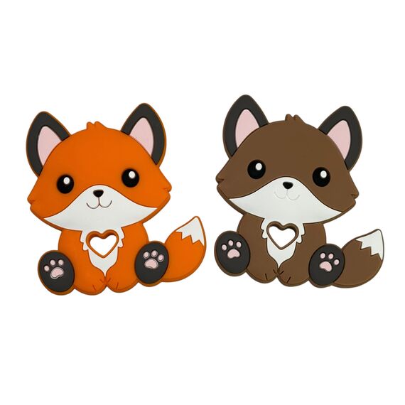 Лисичка з хвостиком гризунець силіконовий, 82 мм, Колір: Головний