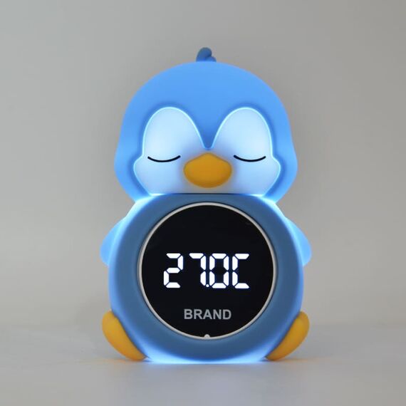 Термометр электронный для ванны силиконовый, пингвин, 13,3 см, Цвет: главный, изображение 5