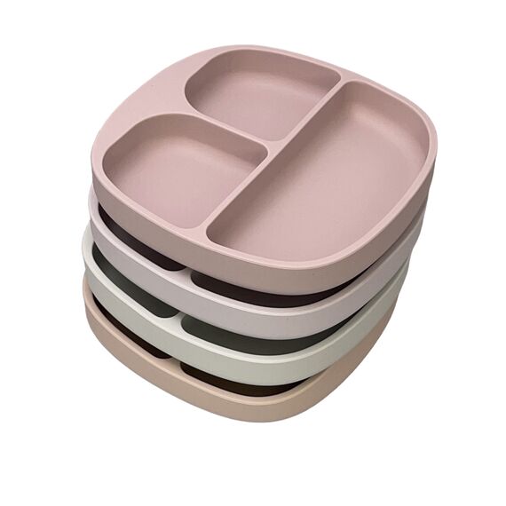 Тарілка секційна квадратна на присосці, 19,5 см, Колір: Головний, зображення 2