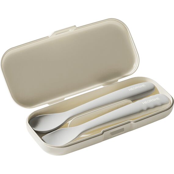 Набір ложок HEORSHE, 2 шт. в контейнері, Колір: Головний, зображення 3